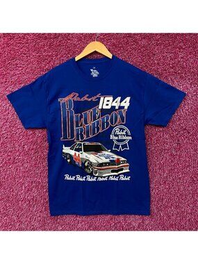 Pabst Blue Ribbon Racing 1844 Promo T-Shirt Medium